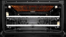 Fisher & Paykel 90cm Series 9 Classic Style Freestanding Dual Fuel Pyrolytic Oven Stainless Steel OR90SCG6X1 hero image