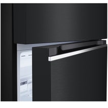 LG 395L Top Mount Refrigerator Matte Black GT-6MB hero image