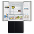 Mitsubishi Electric 710L French Door Fridge MR-L710EN-GBK-A2 image NaN