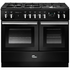Falcon 100cm Professional FX Freestanding Dual Fuel Oven/Stove PROPL100FXDFBL-CH image NaN