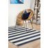Rug Culture Seaside Small Navy & White Rug 160X110CM - SSD4444-NVWH-160X110 image NaN