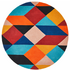 Rug Culture Matrix Small Sunrise Rug 150X150CM - MTX-904-SUN-150X150 image NaN