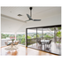 Big Ass Fans Haiku L Black 52 Inch Ceiling Fan with LED 1291mm Drop Tube HAIKULBL521291MMLED image NaN