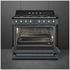 Smeg 90cm Victoria Aesthetic Freestanding Dual Fuel Oven/Stove TRA90SG9 image NaN
