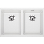 Blanco SUB350350UWK5 Subline Double Bowl Undermount Sink White hero image