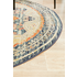 Rug Culture Legacy Large Multi-coloured Rug 240X240CM - LEG-863-NAVY-240X240 image NaN