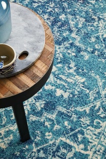 Rug Culture Evoke Medium Blue Rug 230X160CM - EVO253BLUE230X160 hero image