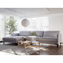 Ostro Freycinet 4 Seater Left Hand Chaise Sofa Dove U6250ZLHFMERDVX image NaN