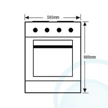Chef EXC617W Electric Wall Oven hero image