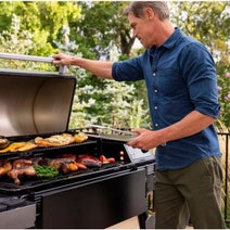 Traeger Ironwood Pellet Wood Grill Black TFB93RLGG hero image