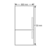 Electrolux EBE5107SDL 510L Bottom Mount Fridge image NaN