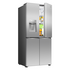 Hisense 483L PureFlat Slim French Door Refrigerator with Non-Plumbed Ice and Water Dispenser Stainless Steel HRCD483TSW image NaN