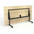 OLG Agile Flip Table 2400x1200 New Oak Worktop with Black Frame OG_AGFLIP2412B_NO image NaN