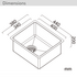 Abey FRA340T2 Alfresco Single Bowl Sink Pack image NaN