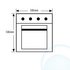 Chef EOC627W Built-In Oven image NaN