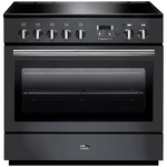 Falcon 90cm Professional FX Induction Freestanding Oven/Stove Slate and Chrome PROP90FXEISL-CH hero image