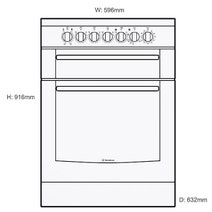 Westinghouse WFE619SA 60cm Freestanding Dual Fuel Oven/Stove hero image