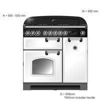 Falcon CDL90DFBL-CHLPG 90cm Freestanding Dual Fuel Oven/Stove hero image