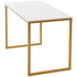 Zinus Home Office Computer Desk Gold 140cm AU-UTDDT1ZC-55G image NaN