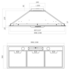 Schweigen UM1390-9SEL 90cm Under Cupboard Rangehood image NaN