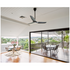 Big Ass Fans Haiku L Black 52 Inch Ceiling Fan with LED 256mm Drop Tube HAIKULBL52256MMLED image NaN