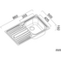 Abey DL100RK Deluxe Sink Pack image NaN