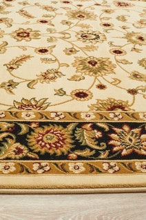 Rug Culture Sydney Medium Ivory Black Rug 230X160CM - SYD-1-IB-230X160 hero image
