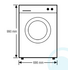 Samsung WD10F8K9ABG 10kg Washer 8kg Dryer Combo with WiFi image NaN