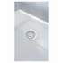 Turner Hastings 90 x 50 Basket Waste with Long Thread Matte White 90BW-MW image NaN