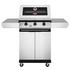 Beefeater 1200 Series 3 Burner LPG BBQ with Trolley Stainless Steel BMG1230SB image NaN