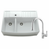 Abey Chambord Clotaire 1 and 1/2 Bowl Ceramic Sink Pack CLOTAIRE-3WT image NaN