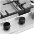 Omega 60cm Natural Gas Cooktop with Wok Burner Stainless Steel OCG604WX image NaN