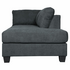 Ostro Tilba Four Seater Right Hand Chaise Lounge Dark Grey U2370ZRHFCSXDYX image NaN