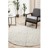 Rug Culture Chrome Large Silver & Off White Rug 240X240CM - CRO-LYD-SIL-240X240 image NaN