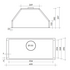 Artusi 60cm Under Cupboard Stainless Steel Rangehood AUM60 image NaN