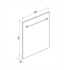 Smeg Classic Dishwasher Door Kit Stainless Steel KIT82CX image NaN