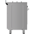 Glem 80cm Dual Fuel Freestanding Oven-Stainless Steel GB865GE image NaN
