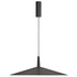 CTO Lighting Tinto Medium Pendant with Black Silk Braided Flex - Dark Bronze TINPEMBZBF image NaN