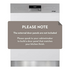 Omega 60cm Semi-Integrated Dishwasher Stainless Steel ODWIS6015X image NaN