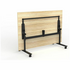 OLG Agile Flip Table 1800x1200 New Oak Worktop with Black Frame OG_AGFLIP1812B_NO image NaN