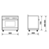 Glem GL965MVI 90cm Freestanding Natural Gas Oven/Stove image NaN