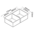 Abey Montego Double Bowl Sink MOA360DA image NaN