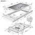 Miele 90cm 5 Burner Natural Gas Cooktop with Dual Wok Burner and QuickStart Controls Stainless Steel KM2357-1 image NaN