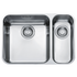 Franke LAX160SBR Largo 1 and 1/3 Bowl Undermount Sink image NaN