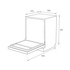 Omega 60cm Semi-Integrated Dishwasher Stainless Steel ODWIS6015X image NaN