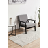 Rug Culture Chrome Medium Silver & Off White Rug 300X80CM - CRO-SAV-SIL-300X80 image NaN