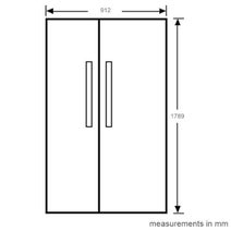 Samsung SRS588DLS 589L Side by Side Fridge hero image