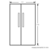 Samsung SRS588DLS 589L Side by Side Fridge image NaN