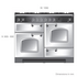 Falcon 110cm Classic Freestanding Natural Gas Oven/Stove Cranberry and Chrome CLA110NGFCY-CH image NaN
