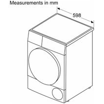 Siemens iQ700 8kg Heat Pump Tumble Dryer Silver Dune WQ35B2AXAU hero image